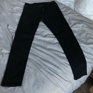 Levi’s 512 slim taper fit 33x30 black